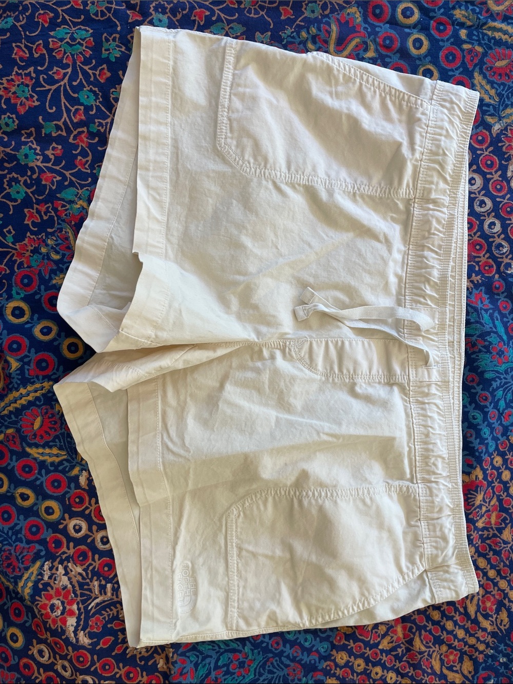 The North Face Beige Women's Shorts with Drawstring Waist XL